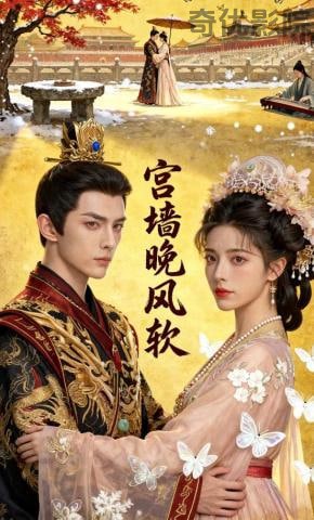 宫墙晚风软